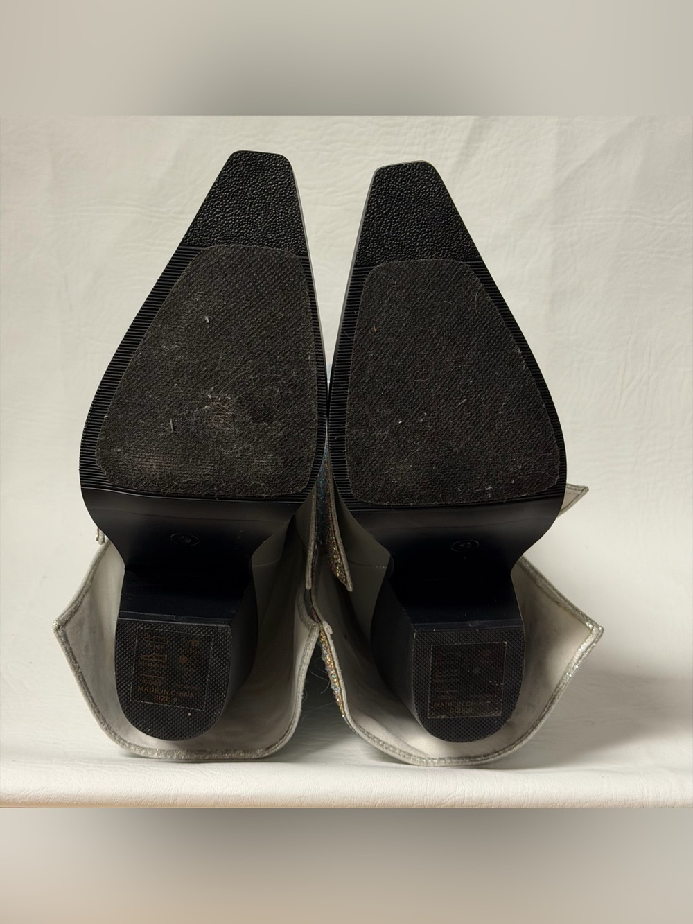 Azalea Wang Annabelle Silver Western
Boots Sz 9 - Picture 8 of 10